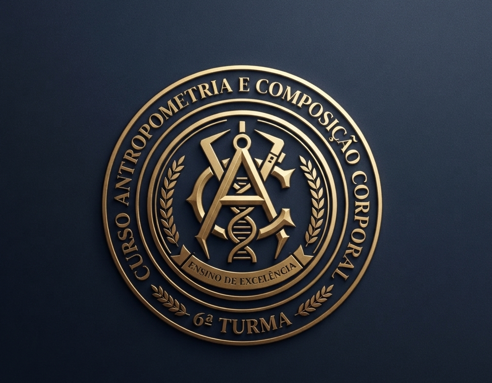 Selo oficial da 6ª turma do Curso de Antropometria e Composição Corporal